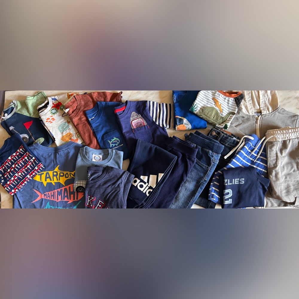 Southern Tide, Lucky, Adidas, Mayoral, Wes & Willy, Mini Boden Boys 4-5Y Lot 25